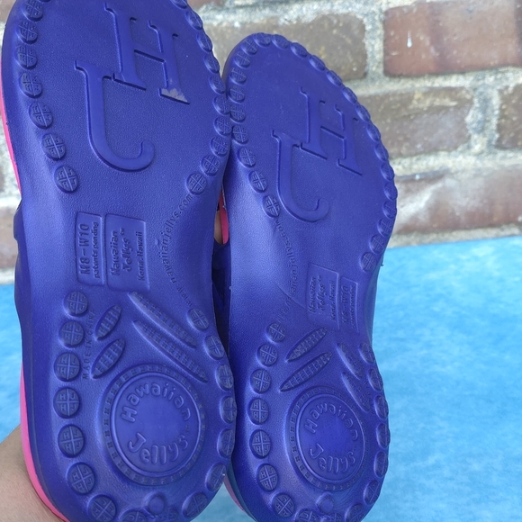 Hawaiian Jellys Slide Flip Flop Flat Sandals Women's Sz 9 - Picture 7 of 9